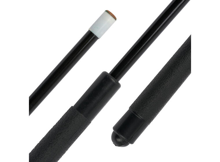 Biljardkø Glassfiber 140 cm Svart 1 del | Robust og bruddsikker biljardkø 