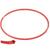 Gymnastikkring Pvc 80 cm | Rød 80 cm flat ring med kant-profil 