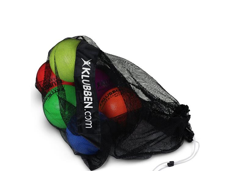 Nettingbag mesh deluxe svart Utstyrsnett til oppbevaring 90x60 cm 