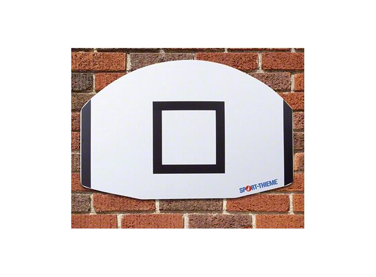Basketballplate Street GFK 110x73 cm | Utendørs basketplate 