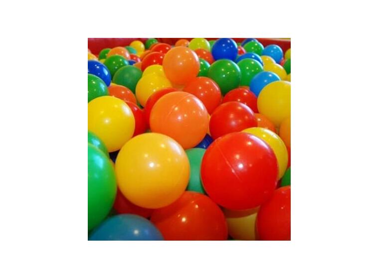 Baller til ballbasseng 6cm 500 stk Assorterte farger - lekerom/ballbasseng 