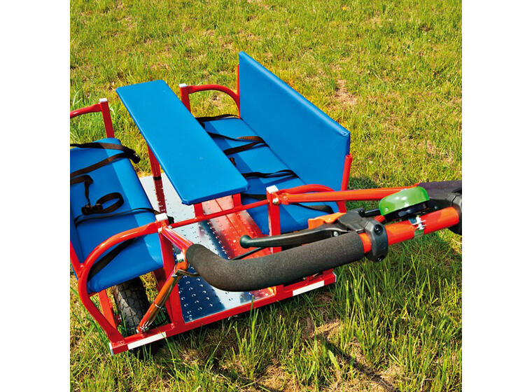 Turvogn uten tak Barnebuss for 6 barn 