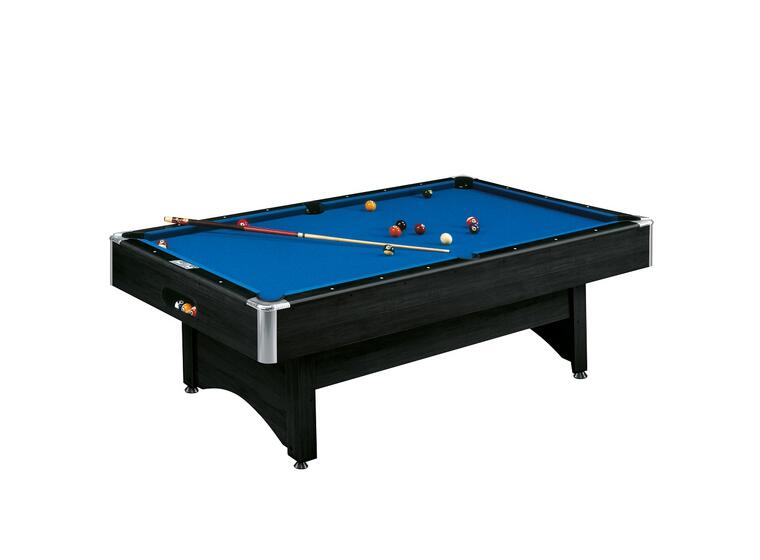 Biljardbord Galant Black Edition 8 fot Blå biljardduk | Spillefelt 224x112 cm 