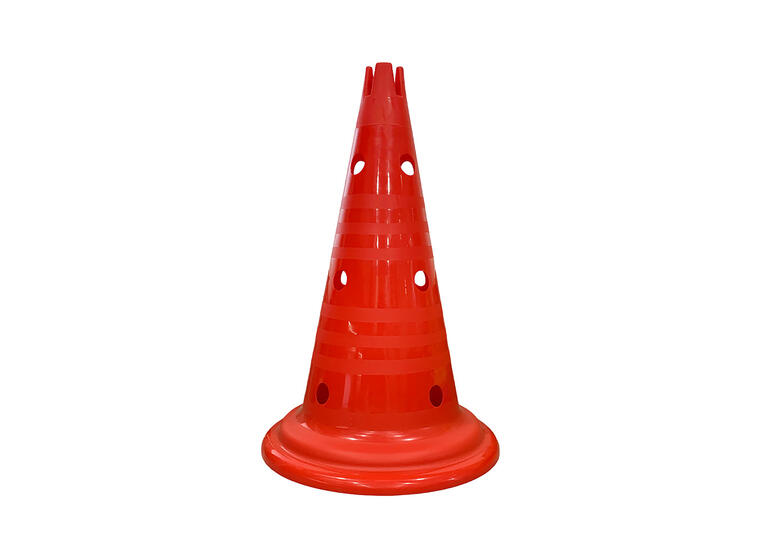 Markeringskjegle Multi med hull | 30 cm 1 stk gul kjegle 