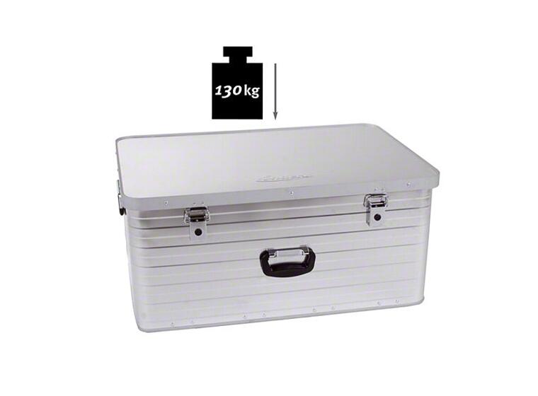 Oppbevaringskasse i aluminium 800x360x540 mm 