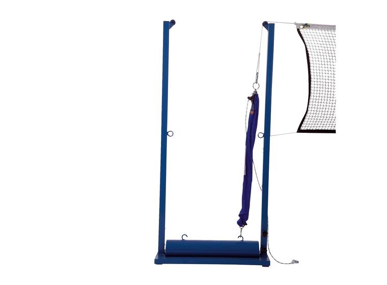 Mellomstolpe med hjul til badminton Trinsestrammer 