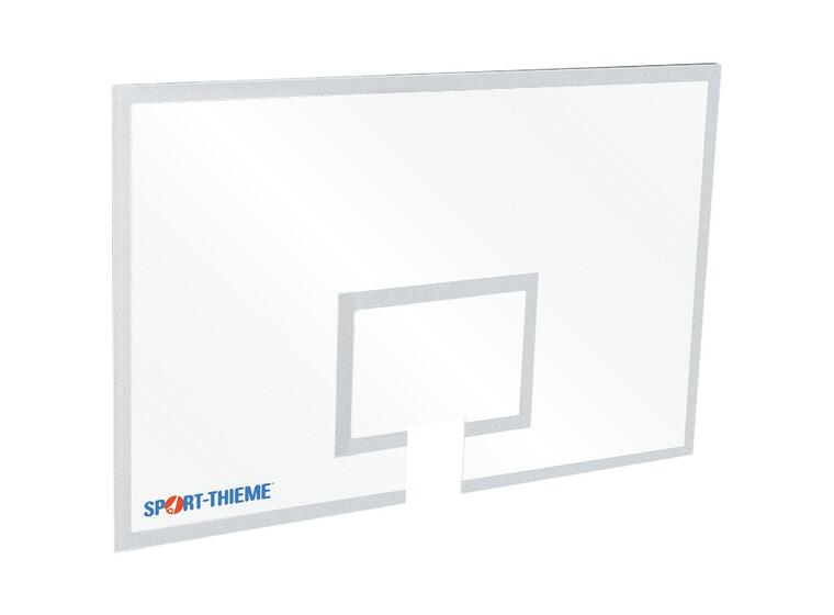 Basketballplate SCS Sikkerhetsglass 180x120 cm | Innendørs basketplate 