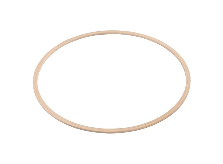 Gymnastikkring av bøk 70 cm Naturlig materiale med pen finish 