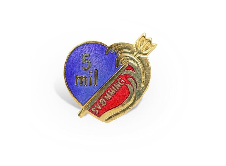 Svømmemerke 5 mils merket 