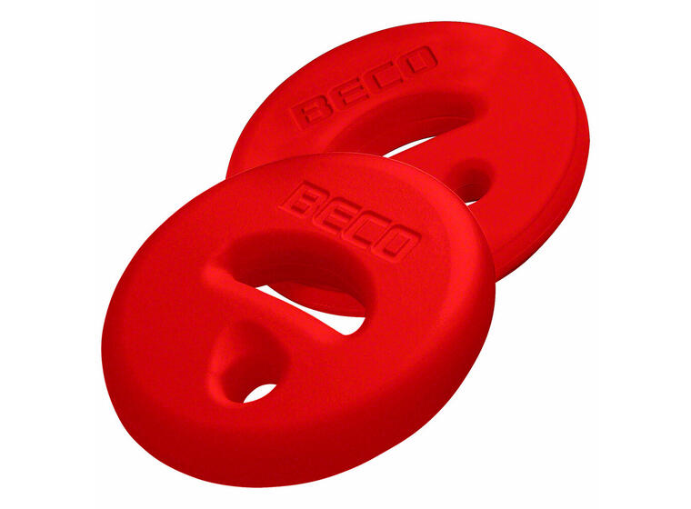 Aqua Fitness Disc Beco 1 par | Aqua disc i rød 