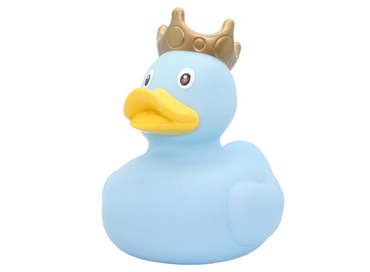 Badeand Stor | 23 cm | blå Ekstra stor badeand med krone 