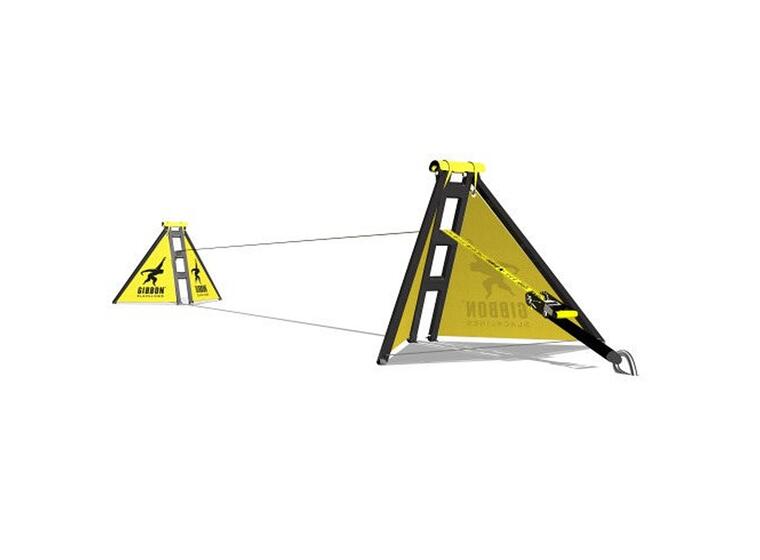 Gibbon® Slackline-Set Independence Kit Ideell for utendørs bruk 