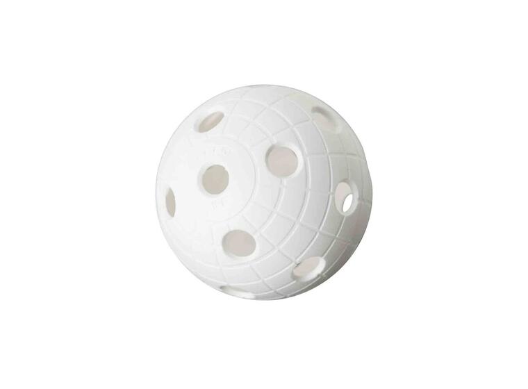Innebandyball Crater Unihoc | Hvit Matchball | IFF | 1 stk 