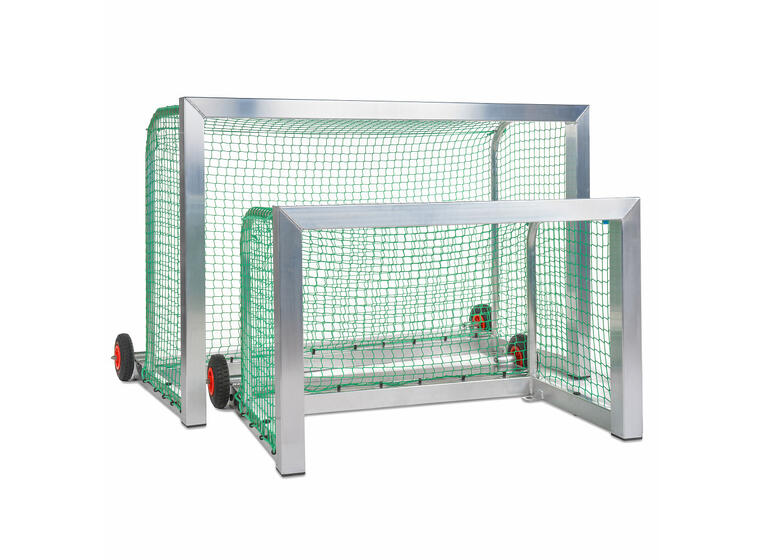Minimål helsveiset veltesikkert 180x120 Robust alu fotballmål | 4,5 cm masker 