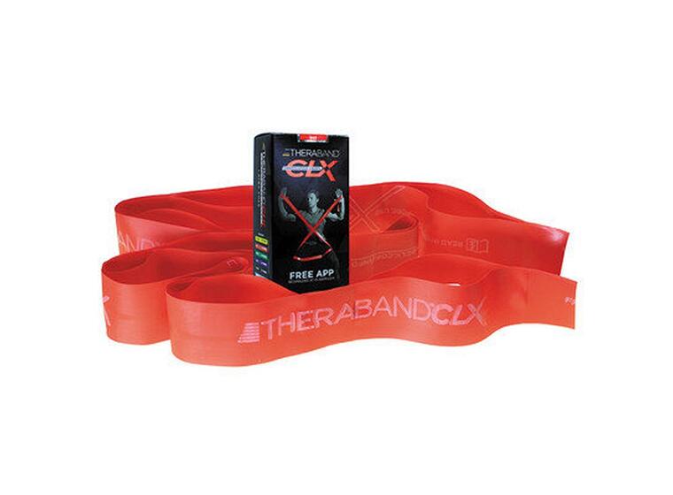 TheraBand CLX 11 Loops treningsstrikk Medium |  Rød 