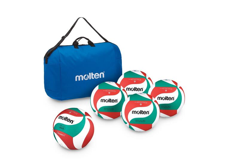 Volleyballsett Molten Bundesliga Matchballer inklusive bag 