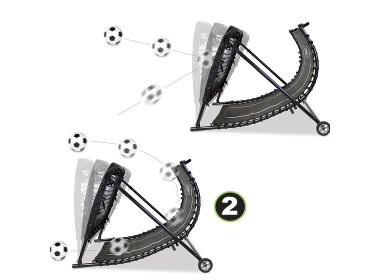 EXIT Kickback Fotball Rebounder 124x90cm | Skudd | Fotballvegg 