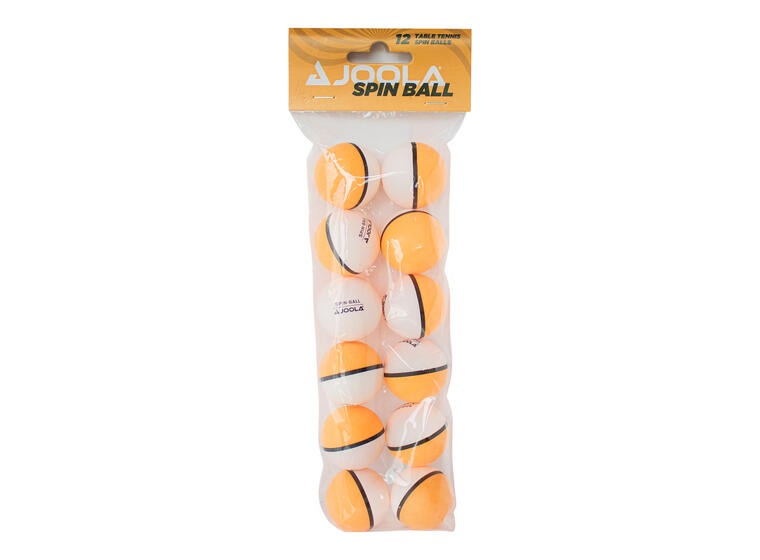 Bordtennisballer Joola Spin Ball 12 stk | Trenings- og fritidsball 