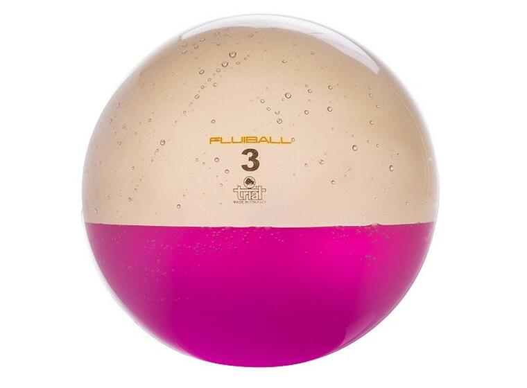 Medisinball Trial Fluiball 3 kg Rosa | fylt med væske 