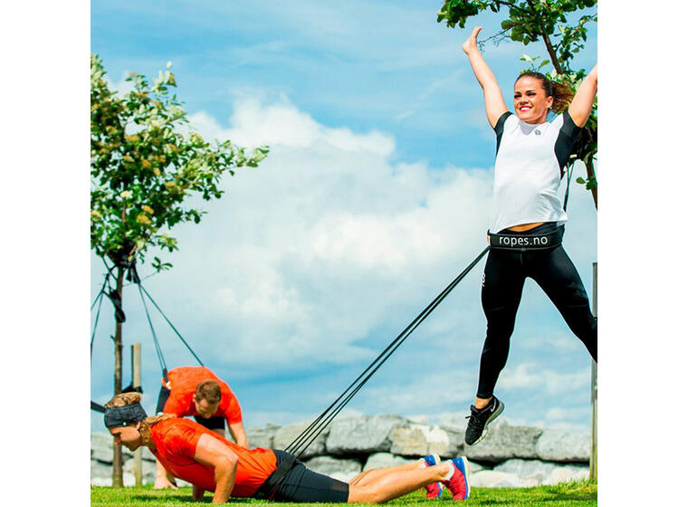 R.O.P.E.S Bungee Duo Trainer PRO Light Treningsstrikker - Lett - 12 stykk 