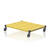 Transportvogn våtrom 1m | Gul 100 x 82 x 21 cm 