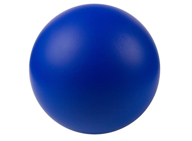 Softball PU-skum 15 cm blå Myk skumball med god sprett 