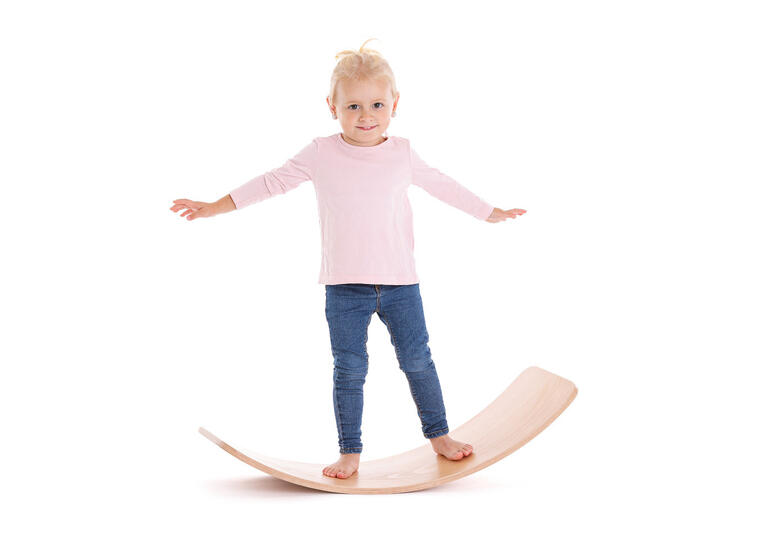 Balansebrett Wood'L Board Vippebrett | 80x30x18 cm 