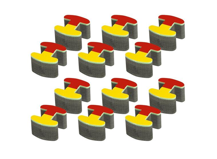 Tilbehør til konkurransematte - 12 stk 12 g/r koblinger ProGame Trocellen® TIS 