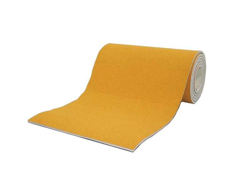 Turnmatte på rull Super 3,5 cm Pris pr meter | Gul | B: 200 cm 