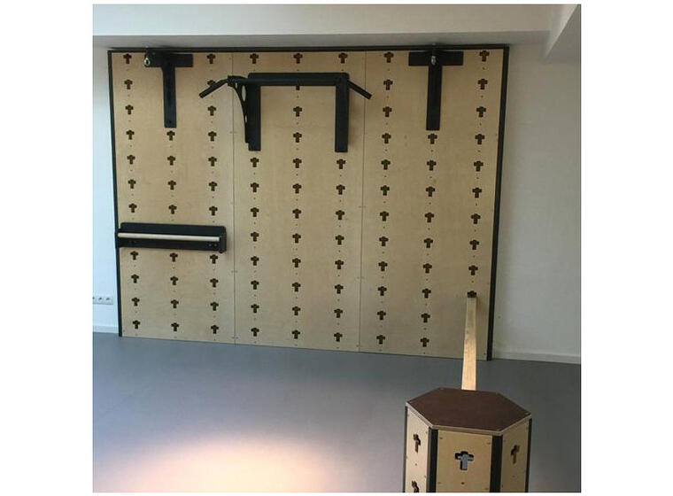 Cube Sports Multifunksjonell vegg 315 x 240 cm 