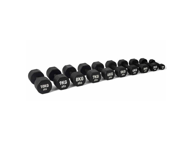 Manualsett ata Aerobic PU med 1-10 kg Stativ og 10 par manualer 