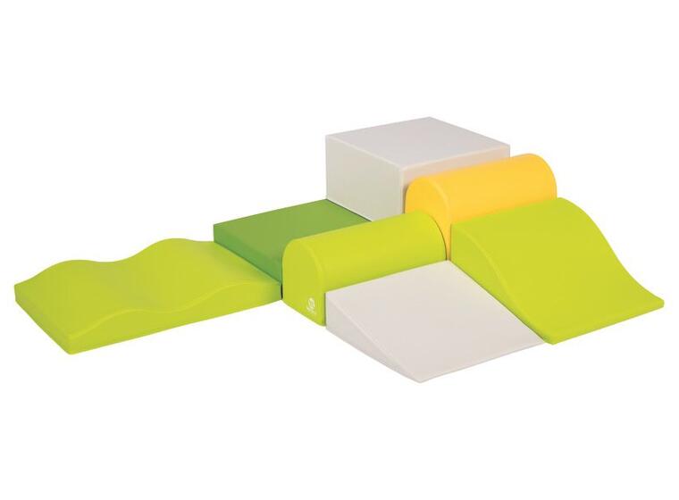 Mini Skumklosser | Nivået byggesett 168x120 cm | 7 elementer i skum 