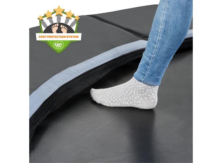 EXIT Dynamic Bakketrampoline Sikkerhetskant | 305 cm | Svart 