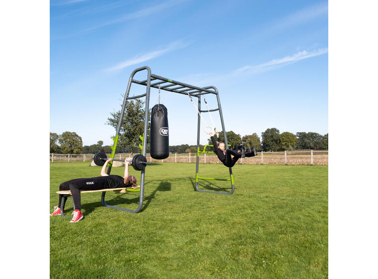 EXIT GetSet Monkeybar MB230 442x125 cm | Boksesekk | Dips | Benk mm. 