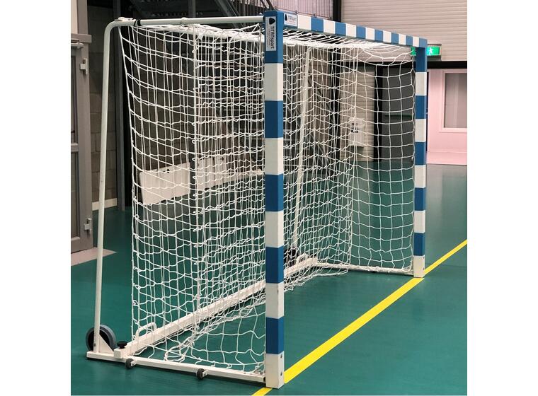 Håndballmål 3x2m veltsikkert m/hjul 1 stk | m/ nett & fangnett 