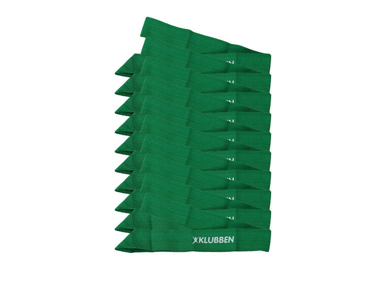 Lagbånd Senior | 10 stk Grønn | 10 lagbånd | 60 cm 