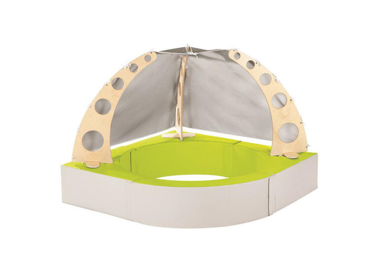 Lesehule eller ballbasseng 144x118 cm Grønn | Ftalatfri | Uten Baller 
