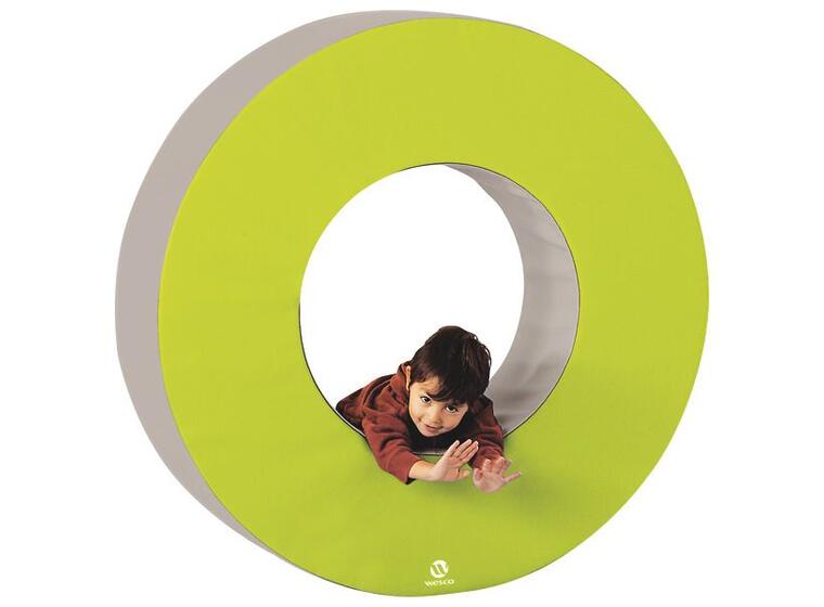 Skummodul | Sirkel i skum Diameter 120 cm | grønn/ivory 