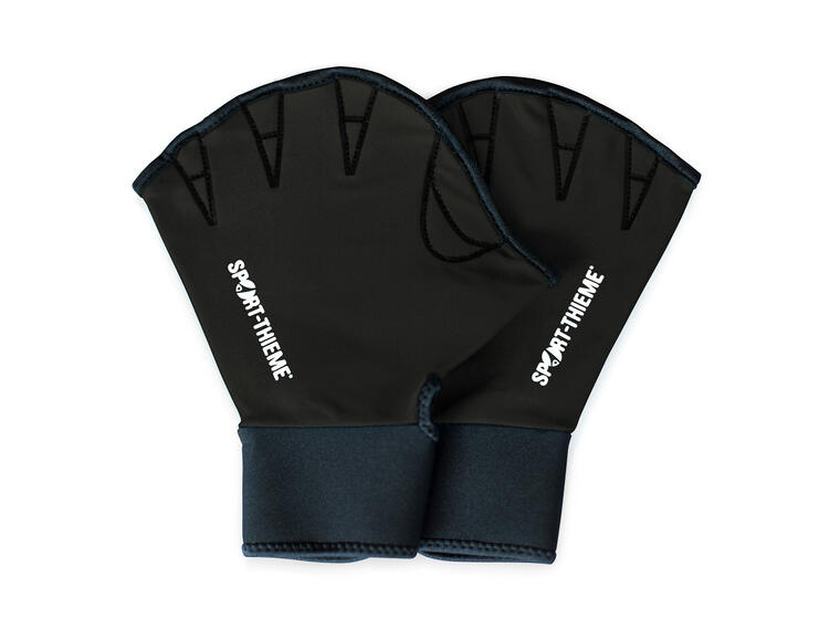 Aqua Fitness Hansker - åpne Svart - S 