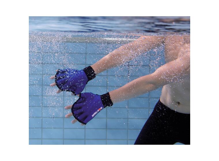 Aqua Fitness Hansker - åpne Svart - S 