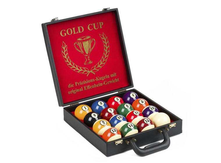 Biljardkuler Stradivari Tournament 57,2 mm | Biljardkuler med koffert 