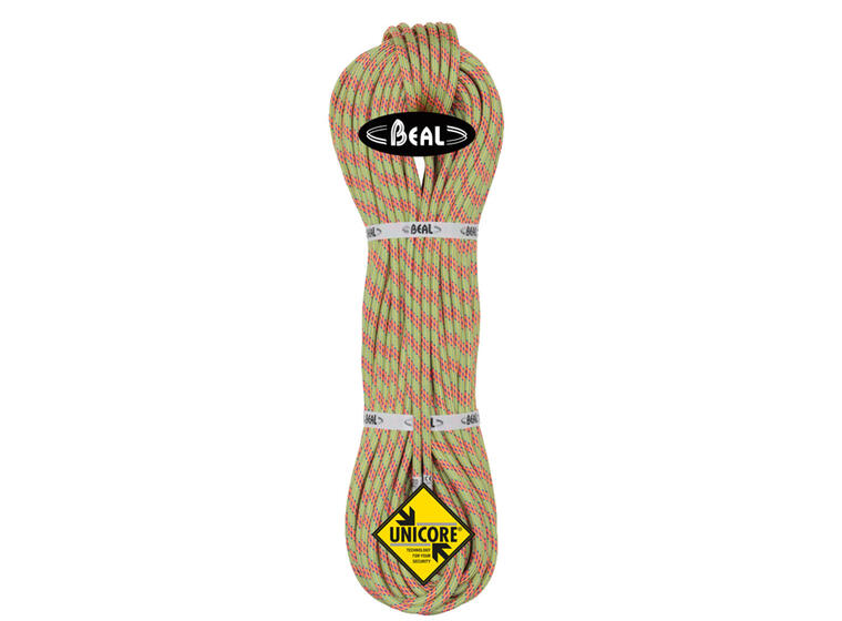 Klatretau Beal ICE LINE 8,1mmx50m Golden Dry | Dynamisk halvtau | Anis 