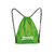 Zoggs Sling Bag Lime Lett og komfortabel gympose 