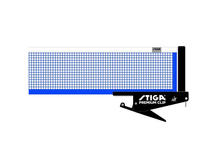 Bordtennisnett Stiga Premium Clip Komplett nett | ITTF godkjent 