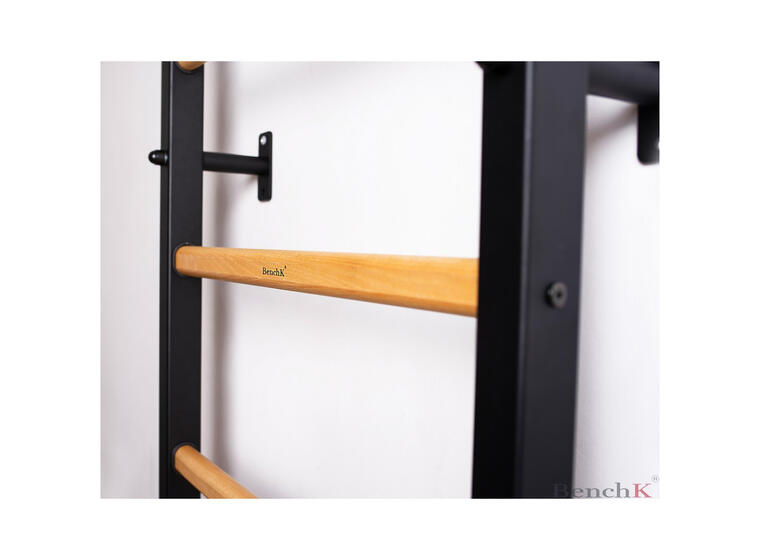 Ribbevegg BenchK 311B Svart Fastmontert pull-up stang 