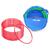 Gymnastikkringer Pvc 70 cm | Rød 70 cm | 10 stk med oppbevaringsbag 