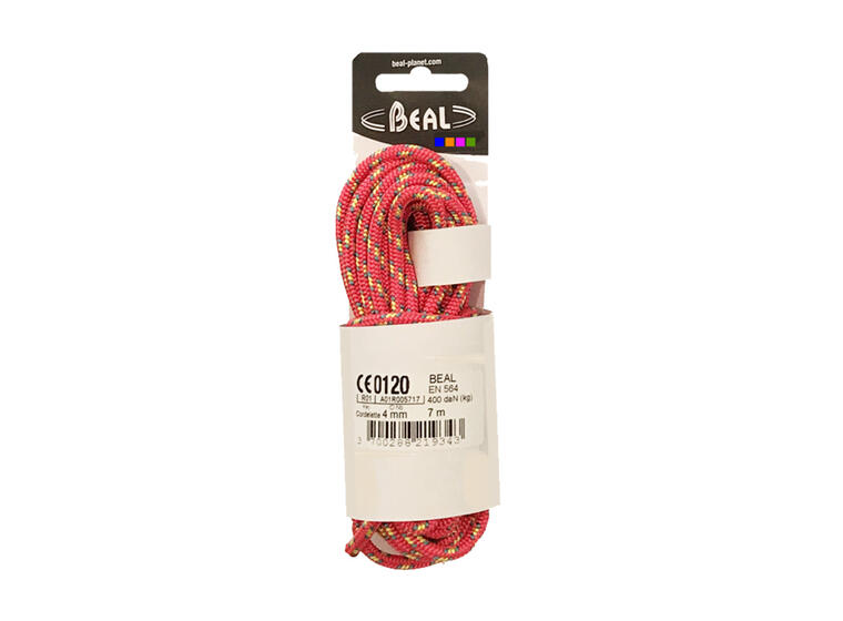 Hjelpetau Beal 3 mm x 120m | Blå Klatring | Statisk tau 