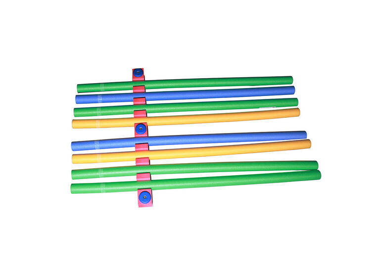 Oppbevaring til pool noodles Plass til 8 flytepinner 