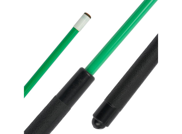 Biljardkø Glassfiber 140 cm Grønn 1 del | Robust og bruddsikker biljardkø 
