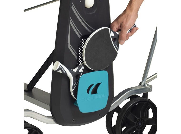 Bordtennisbord Cornilleau 400X Blå | Utendørs | Med nett 